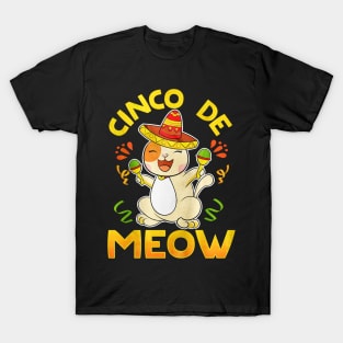 Cinco De Meow T-Shirt